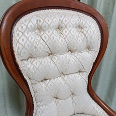 英国　アンティーク家具　1人がけソファー　ナーシングチェア
の画像