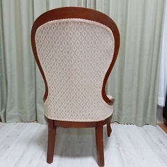 英国　アンティーク家具　1人がけソファー　ナーシングチェア
の画像