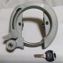 盗難防止 防犯に高品質で最適な大手メーカーブリヂストン製(BRIDGESTONE) 自転車用鍵 サークロック リング錠  の画像