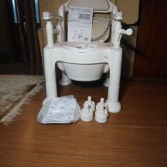 新品未使用 アロン化成 安寿 ポータブルトイレFX-CP ベージュ ノーマルタイプ 533-550の画像