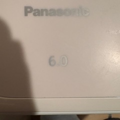 パナソニック　洗濯機　　6kgの画像