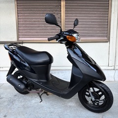 羽根モノ　レッツ2 爆速　2スト　CA1PA 3030km バッテリー新品　シートカバー新品の画像