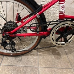 フォルクスワーゲン    20インチ  折りたたみ自転車　6段ギアの画像