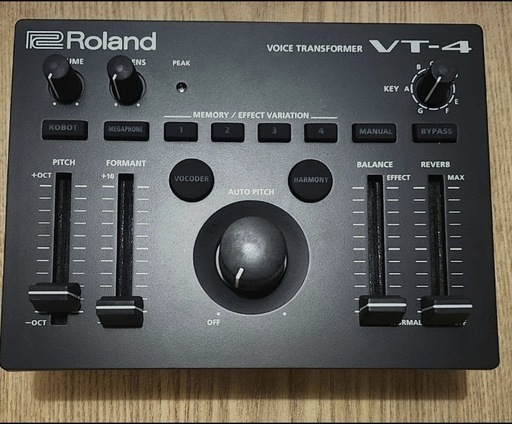 Roland VT4 ボイストランスフォーマー