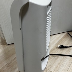 TEKNOS セラミックファンヒーター TS-123（W）動作確認済みの画像