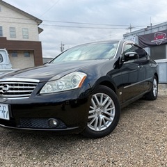 日産 フーガ 2.5 250GT車検令和9年06月08日,プライバシーガラス/メタル調フィニッシャー,走行距離75,600km,ワンオーナーの画像