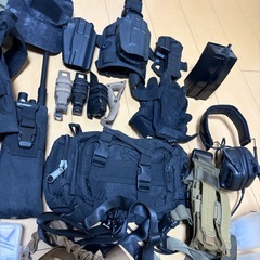 サバゲーグッズ、パーツまとめ売りの画像