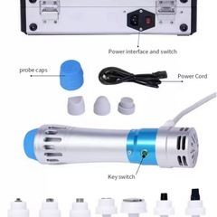 【新品未使用】体外衝撃波　電気衝撃波マッサージ機 ポータブルケース付　腰痛　骨折　ED対策の画像