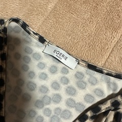EGERIE Paris（エジェリ パリ）ヒョウ柄 ラップワンピース／カシュクール／T1（S相当）の画像