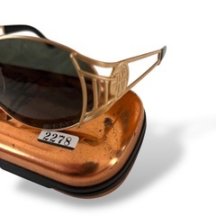 【希少】 jean paul gaultier ゴルチエサングラスゴールドの画像