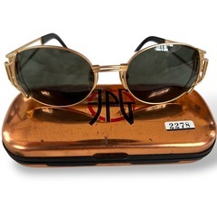 【希少】 jean paul gaultier ゴルチエサングラスゴールドの画像