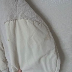 GRL ファーコンビブルゾン アイボリー【kd35】の画像