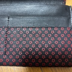 ル・プレリーギンザ印伝　桜柄の長財布の画像
