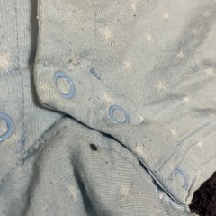 【ミキハウス】ロゴワッペン付きロンパース、カバーオール【80】の画像