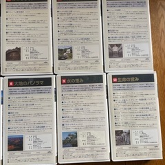 【差し上げます】ユネスコ世界遺産　VHSビデオの画像