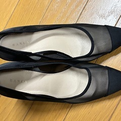 RANDA ランダ　ハイヒール　パンプス　黒　状態良好　24.0cmの画像