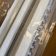 カーテンレール未使用品9本の画像