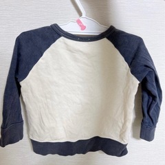 ミキハウス ダブルビー 長袖 子供服トレーナーの画像