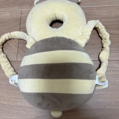 ベビー　転倒防止クッション　ヘッドガード　はちの画像