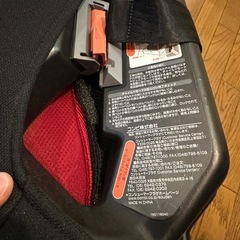 コンビ シートベルト固定 チャイルド&ジュニアシート 1歳頃から11歳頃まで ジョイトリップ エアスルー GG レッド 通気性素材使用エアスルーモデルの画像