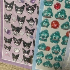 激安！サンリオ♡ボンボンドロップシールの画像