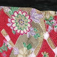 【新品未使用】和柄　高級カフェエプロン×３枚　袋＋リボン　ギフトにも！の画像