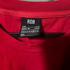 ROBメンズ長袖シャツ6Lの画像