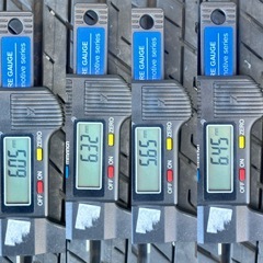 ダンロップ GRANDTREK AT20 タイヤ 4本セット 195/80R15 4本セット 新車外しの画像