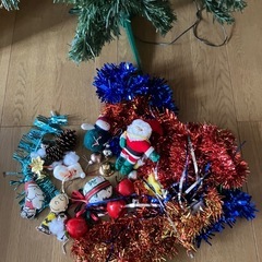 クリスマスツリー　LEDライトの画像