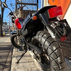 ❣️お買い得❣️ノーマル戻し　TW200 　赤　自賠責保険3年付の画像