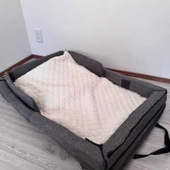 ファルスカ コンパクトベッドFree/グレーの画像