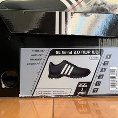 【新品】アディダス ゴルフシューズ 25.5 cm GL Grind 2.0 NWP WDの画像