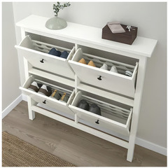 IKEA HEMNES シューズボックス（未使用）の画像