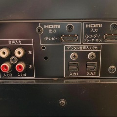 SHARP AQUOS オーディオの画像