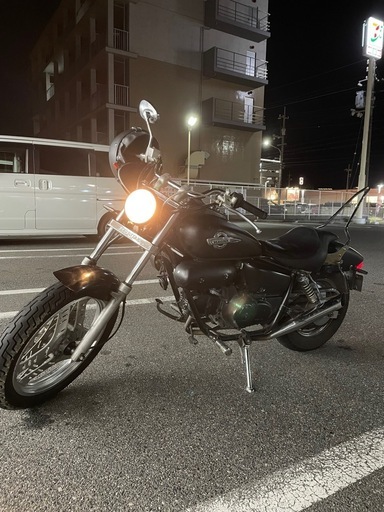 ホンダマグナ50マットブラックカスタム