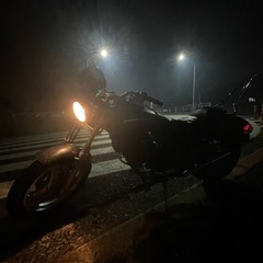 ホンダマグナ50マットブラックカスタムの画像