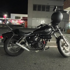 ホンダマグナ50マットブラックカスタムの画像