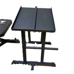 【プレート計85kg】IROTECダンベル・ラックセット+STEADYベンチの画像