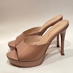 ピンヒール ミュール キャバ嬢　ハイヒールの画像