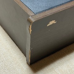 シングルベッド　木枠の画像