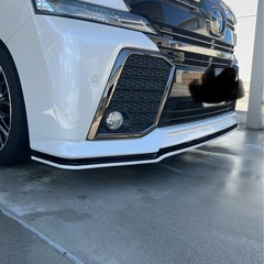 30系　ヴェルファイア 前期　AVANZAREアヴァンツァーレフロントリップスポイラーの画像