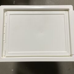 M728 IKEA フィルール ダストボックス ふた付容器 42L ホワイトの画像