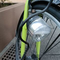 24型 子供用自転車 石丸サイクル プレアデス(エナメルネイビー/外装6段変速) の画像