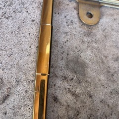 トヨタ純正　ゴールドナンバーフレームの画像