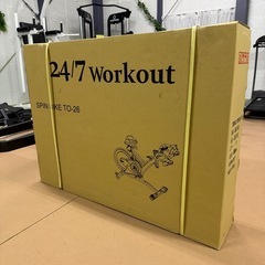 【新品未開封】プロユース スピンバイク／HIITにも◎／複数台ありの画像