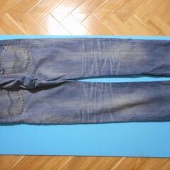 Levi’s 501　W30　革パッチ(茶色)　リーバイス　USEDの画像