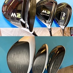 【TaylorMade M2他】ゴルフクラブ セット 初心者〜中級者向け｜すぐにラウンド！｜おまけ多数の画像