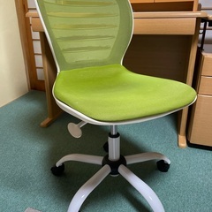 勉強机とイスセットの画像