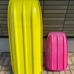 ソリ　・1人用と2人用の画像