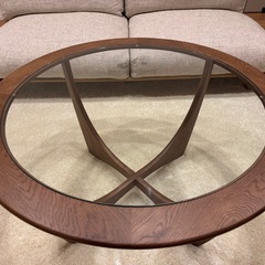 新品　ジース リビングテーブル OAK-BRの画像